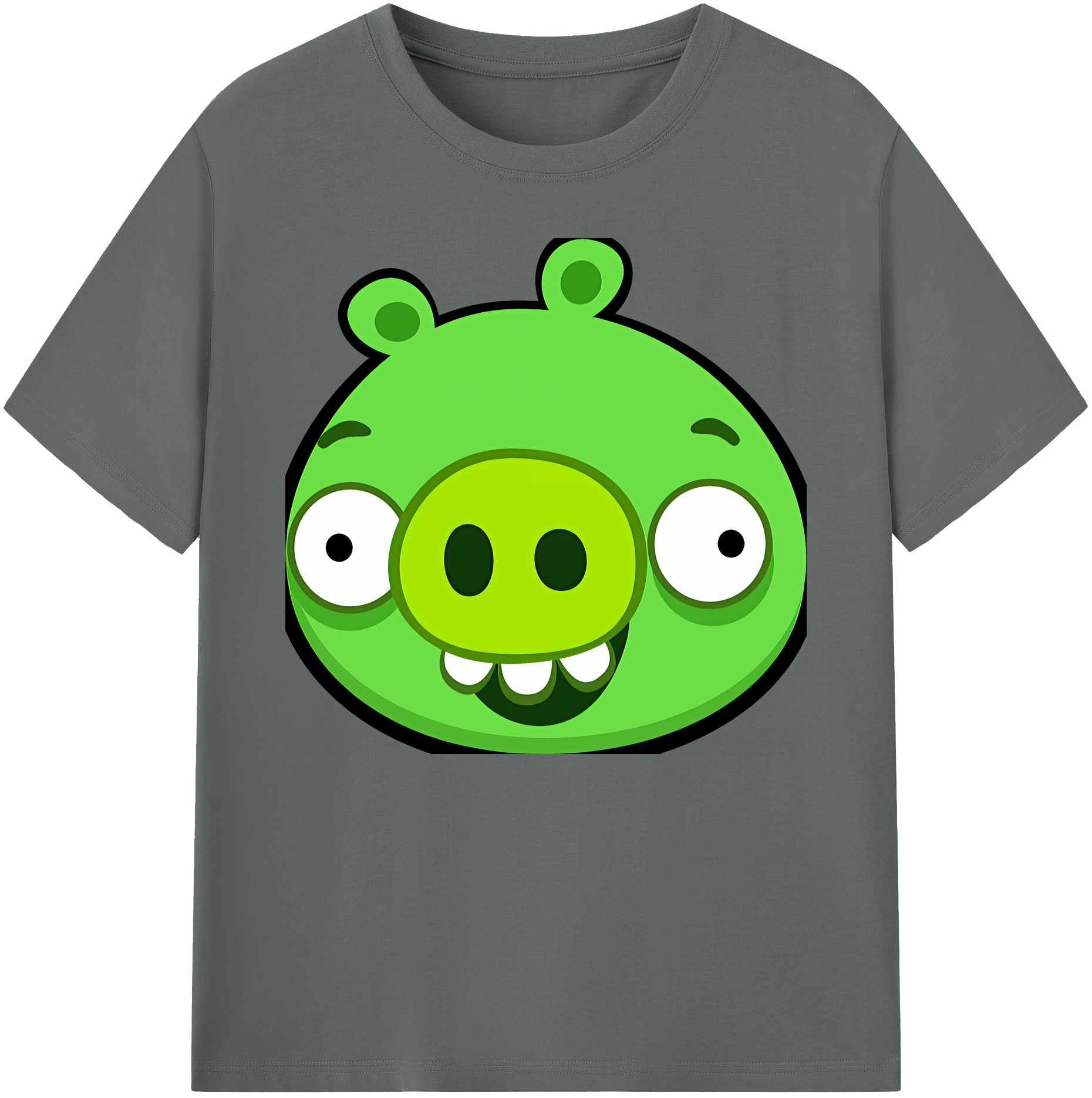 （画像用） Angry Birds アングリーバード 綿100％ メンズ半袖Tシャツ｜肌触りやわらか＆通気性